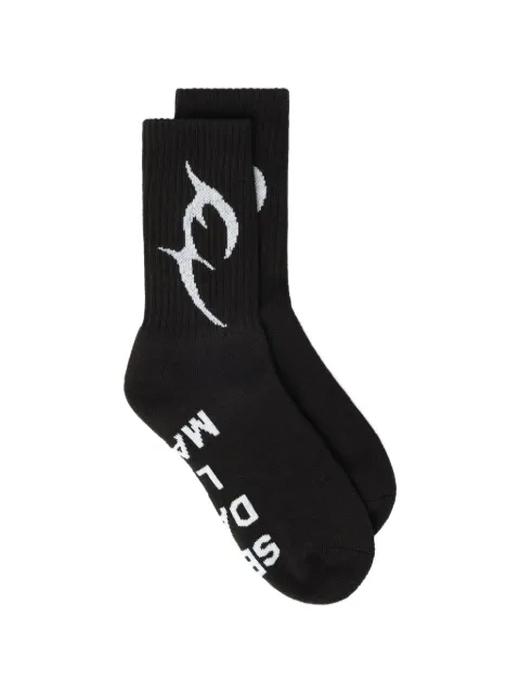 THUG CLUB Basic socks Black TC23ACBLK