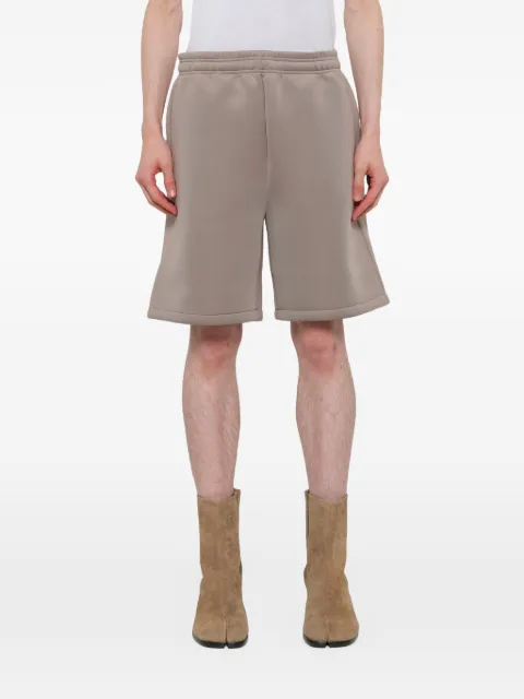 ENTIRE STUDIOS Scuba elasticated-waist shorts Neutrals ESSS26SH01139