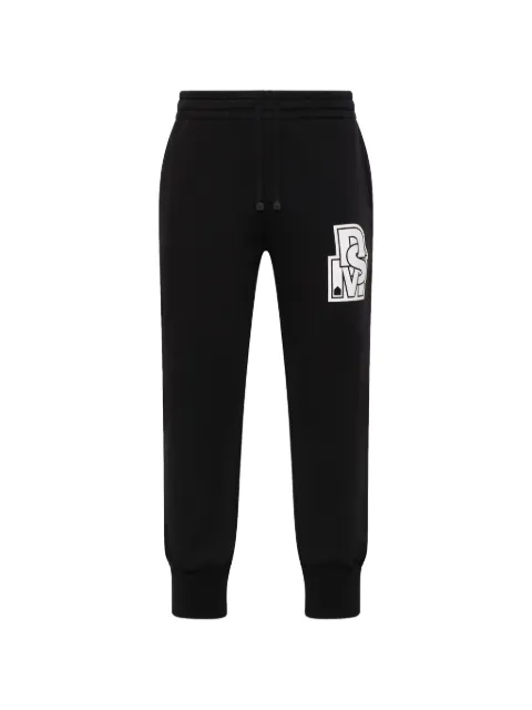 Dover Street Market logo-embroidered track pants Black DSM01P0041