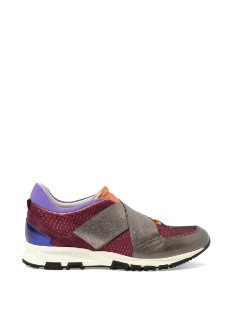 Lanvin elastic-band running sneakers Red SKDKA1MUSRA16