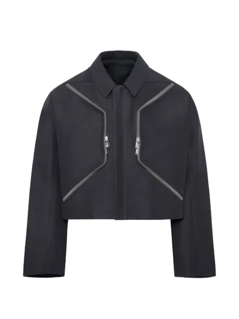 Rick Owens Heizer zip-detail jacket Black RU01F2795CMA