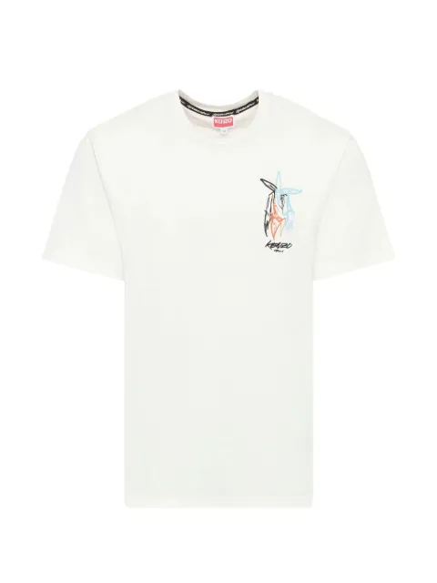 Kenzo x Futura 2000 graphic-print T-shirt White FF65TS2664SG