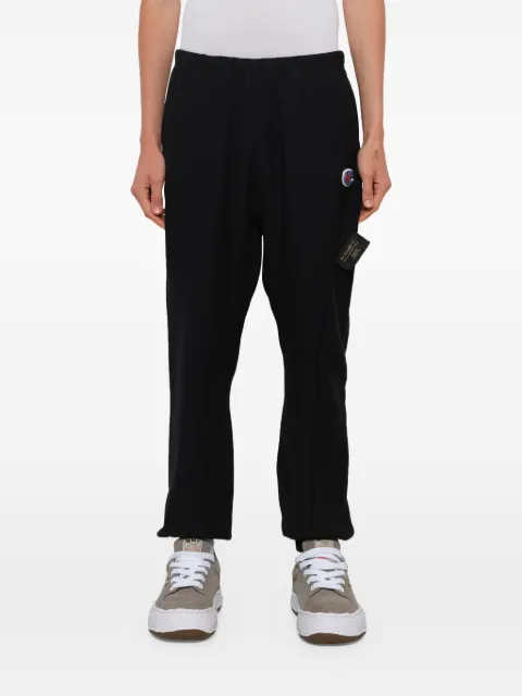 Undercover x Champion logo-patch track pants Black UC2E15021BK