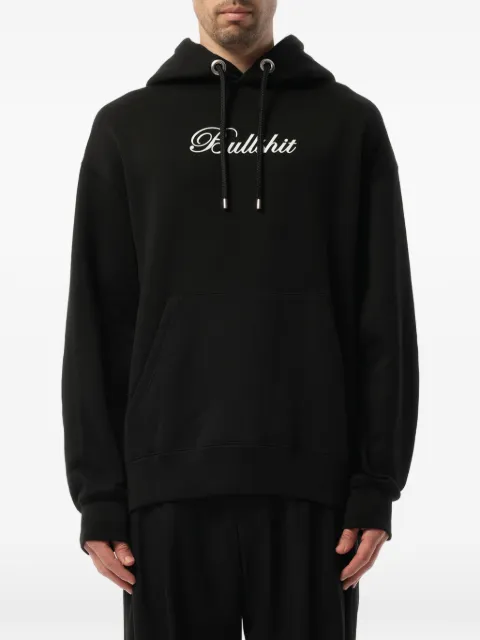 Mastermind Japan skull-print drawstring hoodie Black 17SPMMSW10B