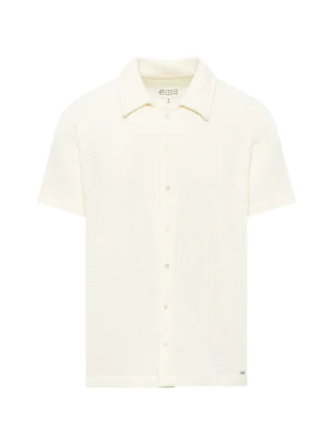 Maison Margiela short-sleeve button-front shirt White S50DR0015M13243101F
