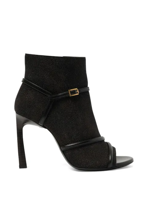 Lanvin buckle-strap open-toe sandals Black SHCF1CDUSA