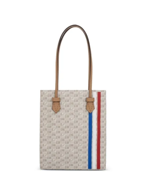 Moreau MM Cannes stripe-detail tote bag White CANVERSGMMOREAU