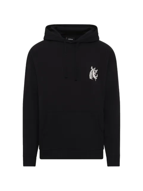 EGONlab. Hermine-print hoodie Black SS26HD001B