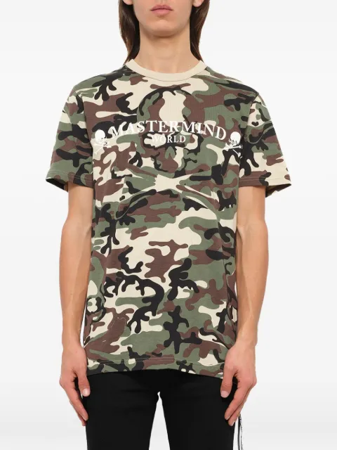 Mastermind Japan camo-print T-shirt Green TS035016C