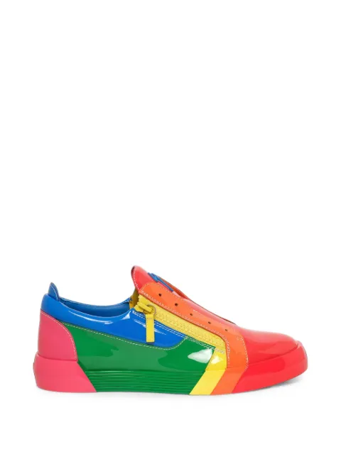 Giuseppe Zanotti RNBW side-zip sneakers Red RU80026001