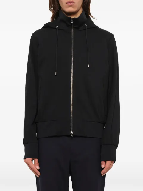 Wooyoungmi hooded jacket Black W193TR03731B
