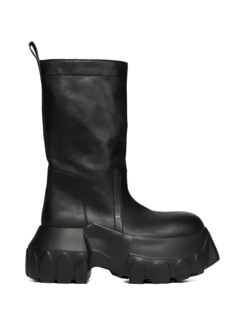 Rick Owens Mega Tractor boots Black RP01F6867LOO