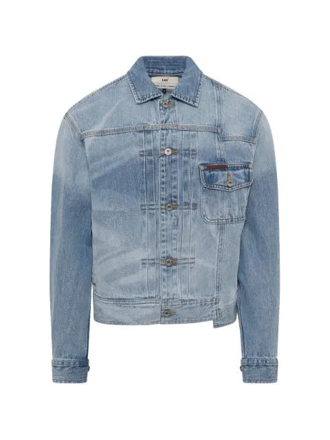 Feng Chen Wang x Lee light-wash panelled denim jacket Blue LMT012573101291A10546