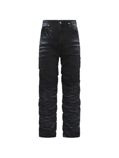 We11done belt-loop pocket jeans Black WDDP225356MBK