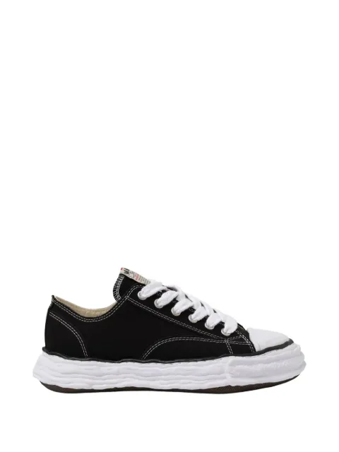 Maison MIHARA YASUHIRO Peterson23 canvas low-top sneakers Black A11FW702