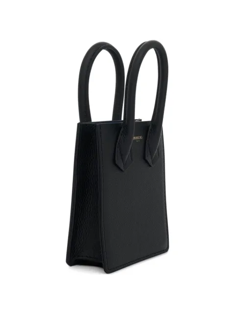 Moreau Suite BB leather tote bag Black SUITEBBBULLNNUU