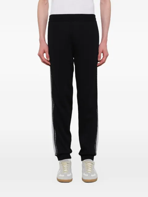 Kenzo logo-tape track pants Black F665PA8253BA