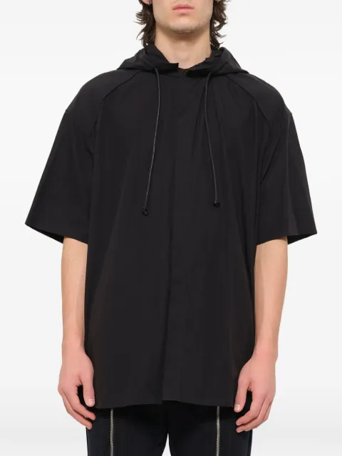 Juun.J short-sleeve hoodie Black JC0465P105