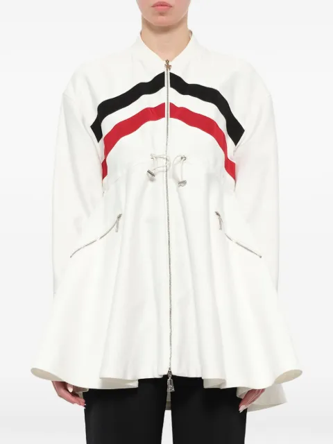 Moncler Colorado chevron-stripe jacket White 46131