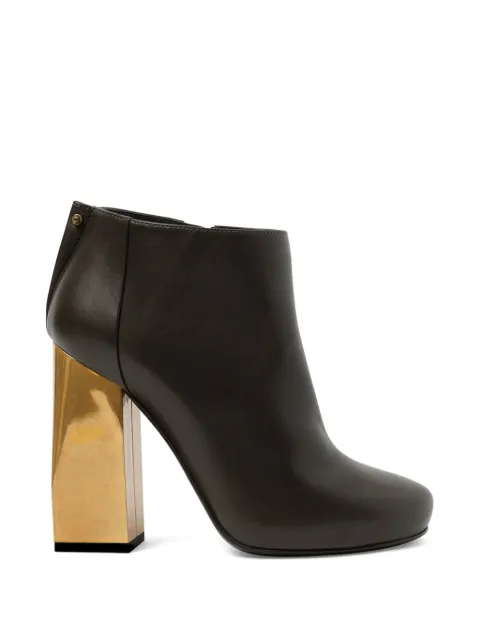 Lanvin sculptural-heel ankle boots Black SHCL4CVIPA
