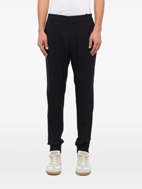 Juun.J elasticated-cuff trousers Black JC7421P115