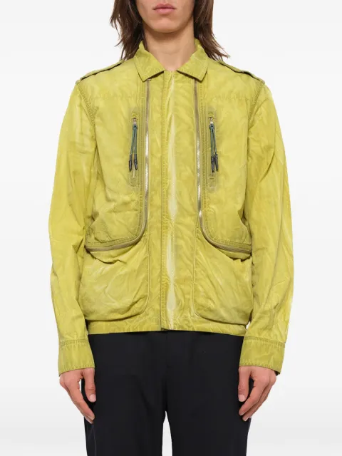 Wooyoungmi multi-zip jacket Yellow 28JP51948Y