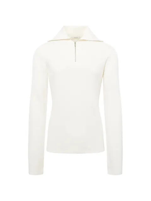ENTIRE STUDIOS zip-up turtle-neck sweater Neutrals UNM2511055IV