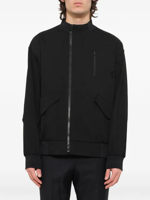 Wooyoungmi zip-up jacket Black W191TR03717B