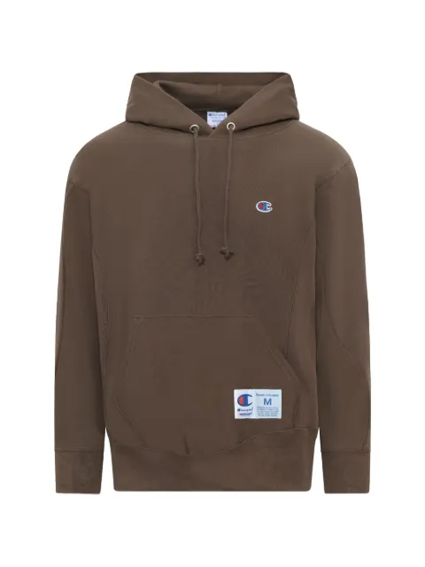 Undercover x Champion logo-detail hoodie Grey UC1F4802