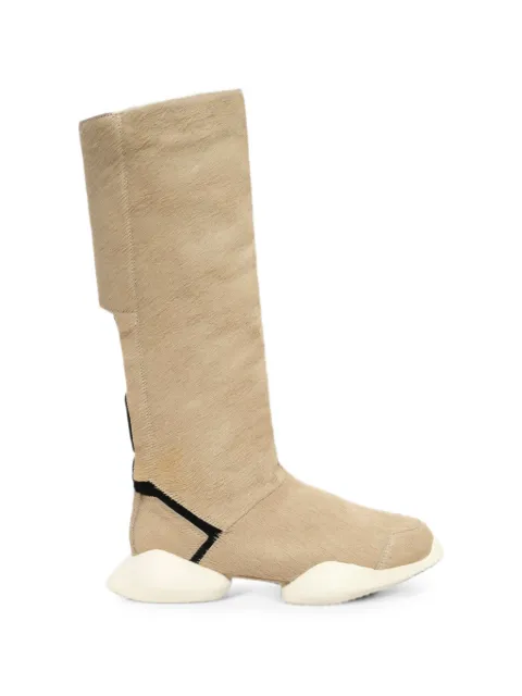 Rick Owens x Adidas stretch boots Neutrals RW15F7804LHOPS