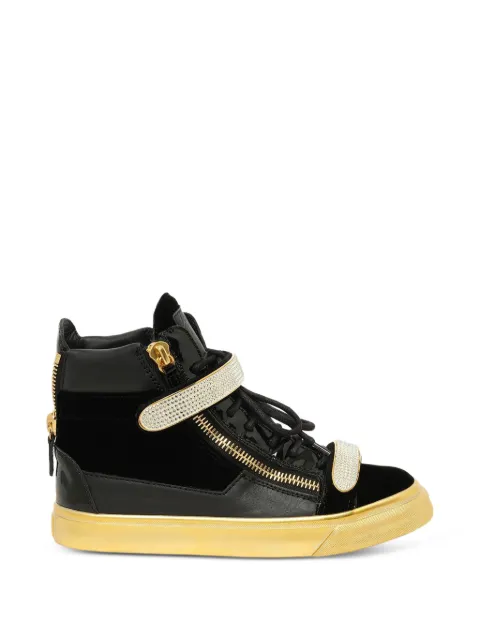 Giuseppe Zanotti Veronica crystal-embellished sneakers Blue RS6027