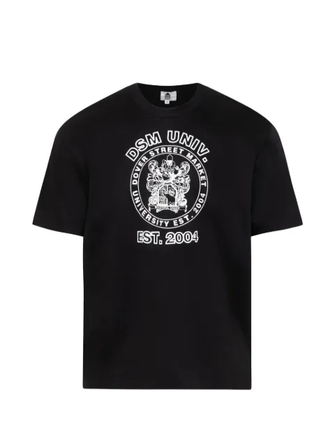 Dover Street Market DSM logo-print T-shirt Black DSM01T0041