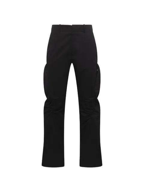 Post Archive Faction shirring trousers Black 25F202BK