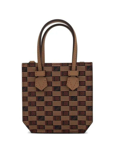 Moreau BB Bregancon monogram-motif leather tote bag Brown BREGANCBBPRCALF