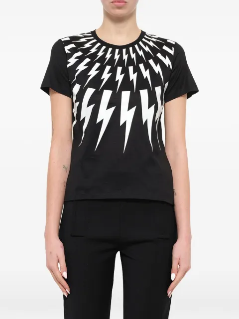 Neil Barrett graphic-print T-shirt Black NJT19O524