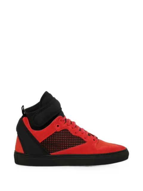 Balenciaga panelled touch-strap sneakers Red 412349WAWY3