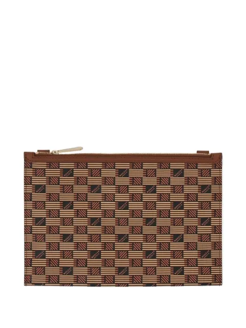 Moreau PM Saint Multiple monogram-pattern clutch Brown STMUPEXPMMOREAU