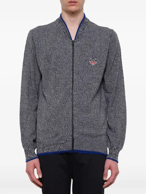 Kenzo Tiger zip-up cardigan Grey F765CA2023ABA