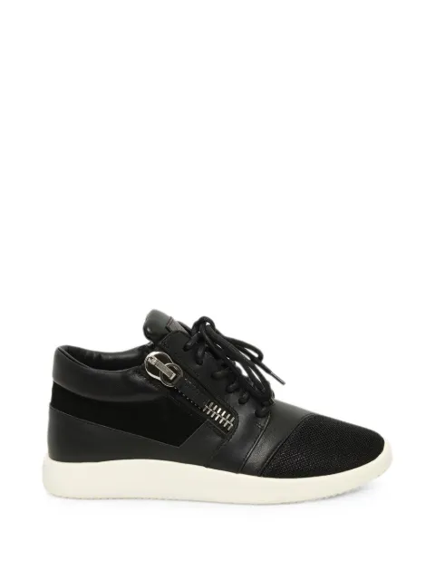 Giuseppe Zanotti Megatron zip-detail sneakers Black RS6128