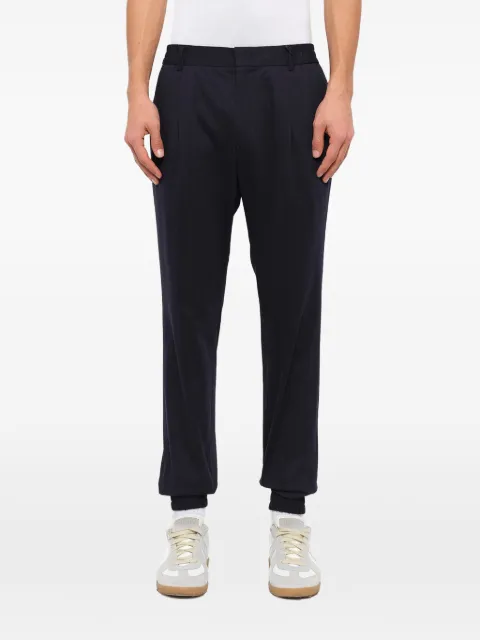 Juun.J pleated-detail track pants Black JC7321P01R