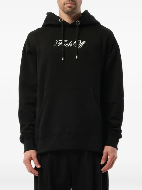 Mastermind Japan logo-print drawstring hoodie Black 17SPMMSW08A