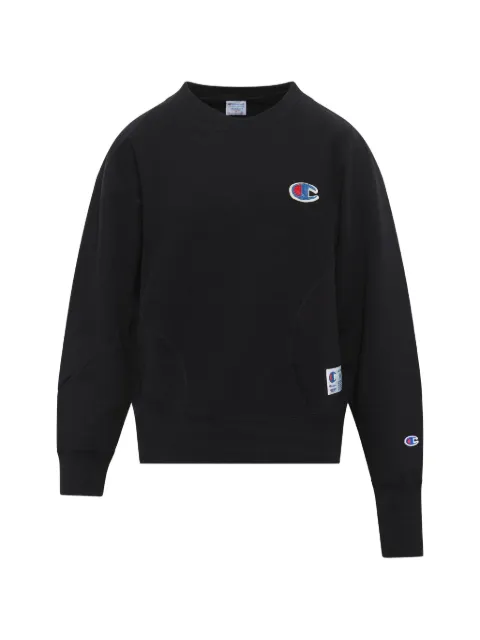 Undercover x Champion logo-patch sweatshirt Black UC2E18011