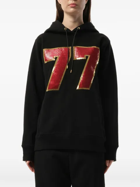 Mastermind Japan sequin-embellished hoodie Black MLSW4703