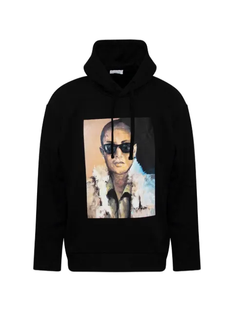 Ih Nom Uh Nit Pharrell Williams graphic-print hoodie Black NCW19233