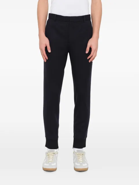 Lanvin ribbed-cuff track pants Blue RMTR0050A1729