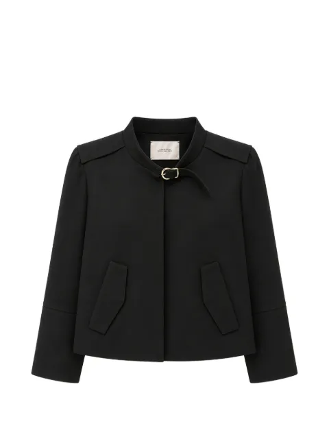 Dorothee Schumacher buckle-fastening jacket Black 548002
