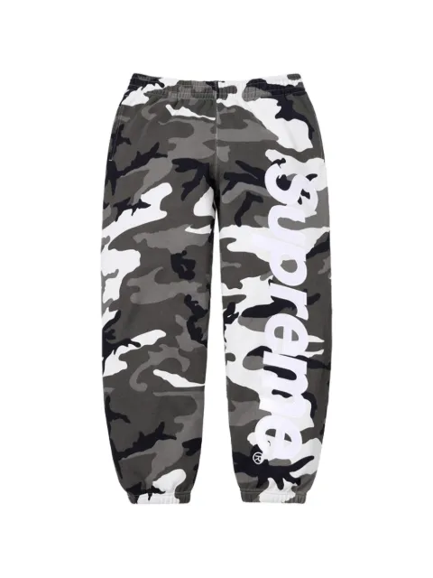 Supreme camouflage track pants Black SU27517