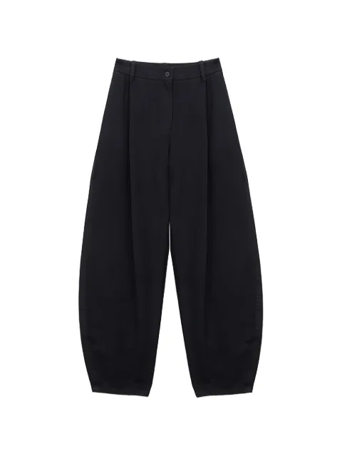 Juun.J pleated balloon-leg trousers Black JW6221W045