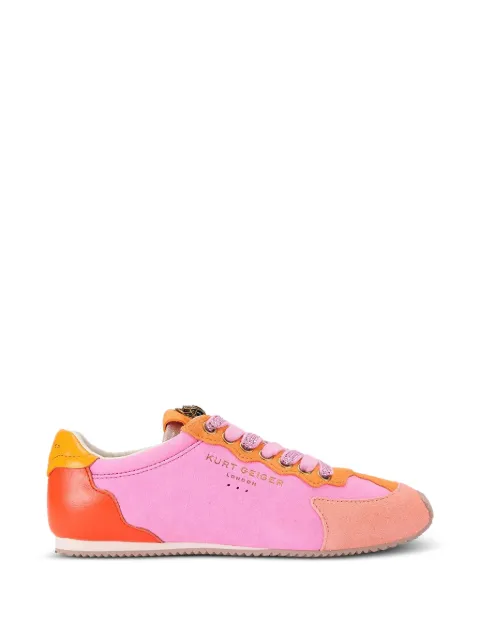 Kurt Geiger London Islington crystal-embellished Eagle Head sneakers Pink 4396057209