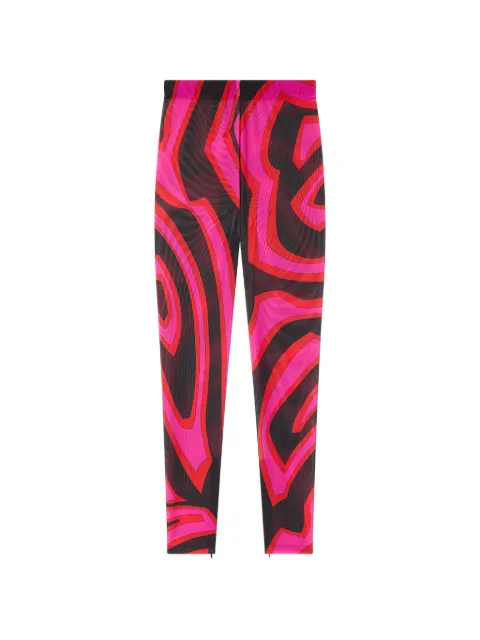 PUCCI Labirinto-print leggings Black 6HTT226H740
